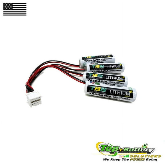 Replacement Battery For YASKAWA HW0470360-A, 149689-1 Motoman Robot Qty.1