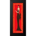 thumbnail image 2 of Laly 11x24 Black Modern Framed Museum Art Print Titled - eclat, 2 of 5