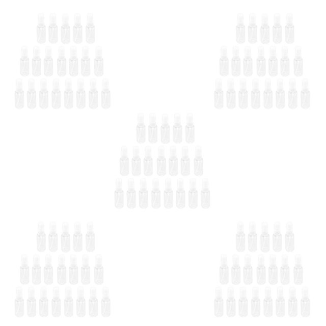 20 botellas de spray de plástico transparente de 30 ml (1 oz), botellas recargables