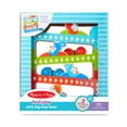 thumbnail image 3 of Melissa & Doug First Play Roll & Ring Ramp Tower With 2 Wooden Cars, 3 of 7