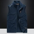 thumbnail image 4 of Gilet Homme Printemps Polaire Sans Manches Gilet Polaire Extérieur, 4 of 5