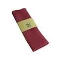 thumbnail image 1 of OULII Serviette Rouge Vin Absorption d'Eau Lin Usage Domestique Salle à Manger Lot de 1, 1 of 4
