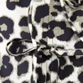 thumbnail image 3 of Camisa de leopardo para mujer, Top corto de verano, Blusa de manga abullonada con cierre de cordones, ropa nueva, 3 of 5