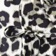 thumbnail image 3 of Camisa de leopardo para mujer, Top corto de verano, Blusa de manga abullonada con cierre de cordones, ropa nueva, 3 of 5