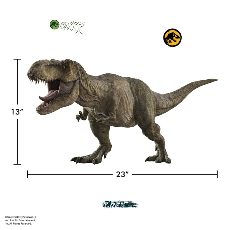 Wall Palz Jurassic Park T-Rex Wall Decal Large 23