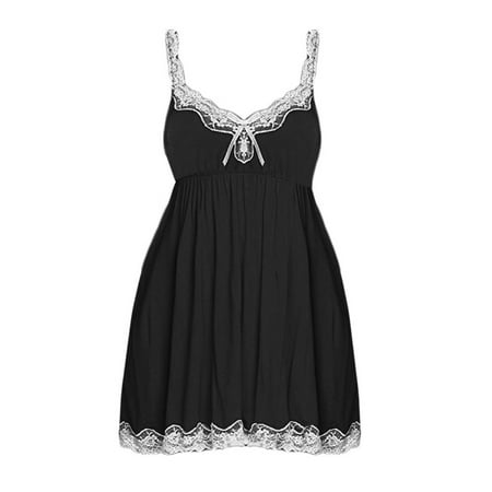 Xuewenshw Women s Lingerie Chemise Nightgowns for Women Sexy Lingerie for Women Plus Size Babydoll Lingerie Womens Lingerie Sexy Womens Gowns Sleepwear