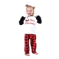 thumbnail image 4 of Matching Christmas Santa Claus Printed Pajamas For Family Cotton Sleepwear, 4 of 8