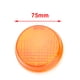 thumbnail image 2 of Cubierta de lentes de luz de señal de giro para Honda Shadow Spirit VT750 Vulcan VN ámbar, 2 of 12