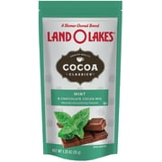 Cocoa Classics Mint Cocoa Mix, Hot Chocolate, Made with Nonfat Milk, Just Add Hot Water, Make Hot or Iced Cocoa, Gluten Free & Kosher Dairy Friendly, 1, 1.25oz Packet