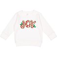 thumbnail image 2 of Inktastic Candy Cane Joy Toddler Sweatshirt, 2 of 4