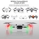 thumbnail image 4 of Inteprter Sunnylife, 4 piezas, luces de seguridad de vuelo nocturno, lámparas de montaje en superficie, piezas de repuesto universales autoadhesivas para Accesorios para aéreos, 4 of 6