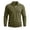 Army Green, variant on Men's Muscle Golf Shirts Short Sleeve Casual Wrok T- Shirts Slim Fit Stretch Ribbed Knit Tops