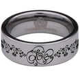 thumbnail image 2 of Love Tungsten Carbide Ring, 2 of 9