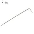 thumbnail image 3 of Uxcell 4pcs Ball End Hex Key Wrench 1/16" S2 Steel L-Shape Long Arm Hexagon SAE Wrenches Repairing Tool, 3 of 8