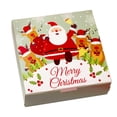thumbnail image 3 of Santa Claus Gift Box Cookies, Baking Packaging Box Candy Paper Box For Christmas Decoration Baking Pans Set for Oven, 3 of 5