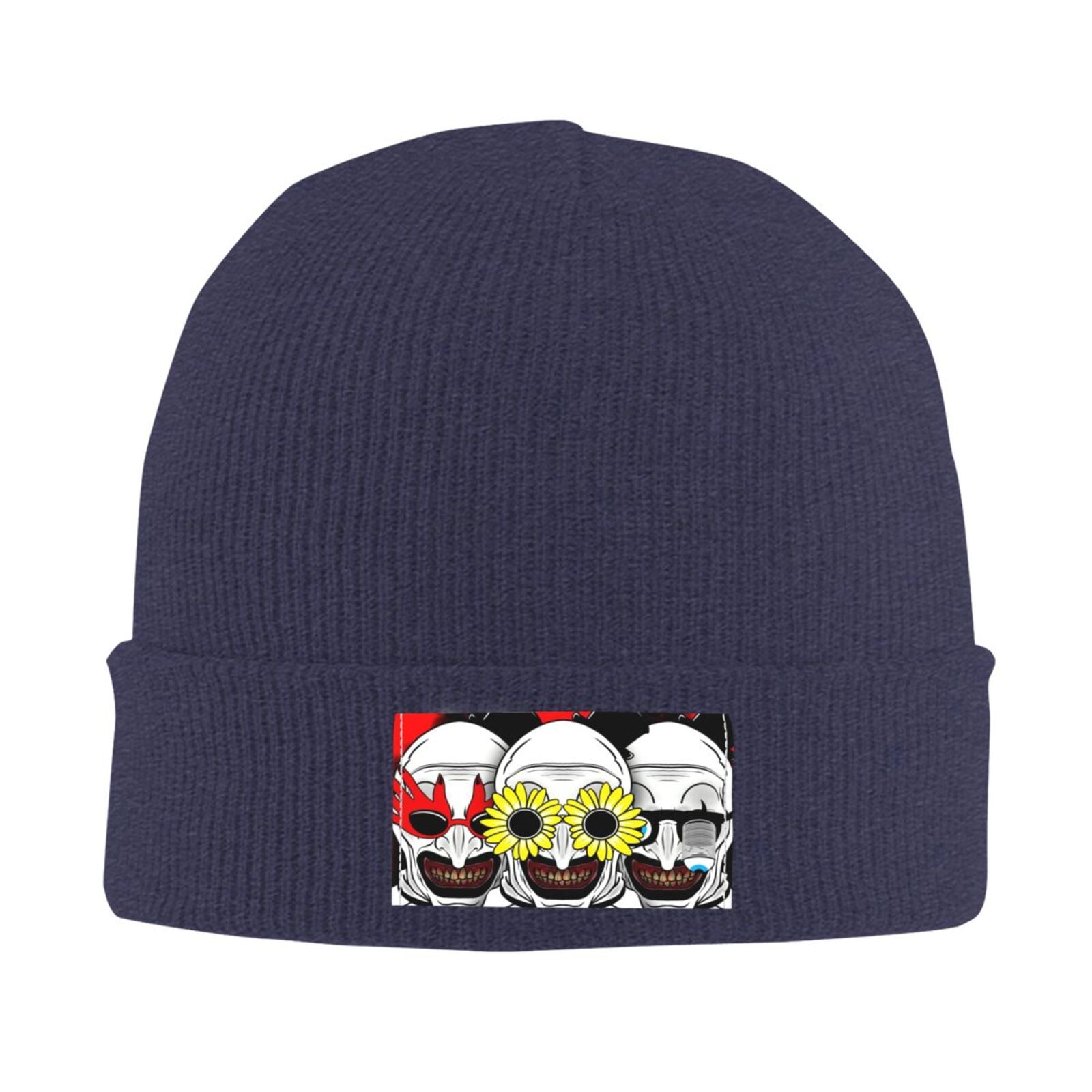 Skull Beanie Halloween Movie Terrifier Bonnet Hats Hip Hop Knitted