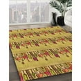 thumbnail image 3 of Ahgly Company Tapis d'Intérieur Lavables en Machine, Rectangle Transitionnel Brun Bisque Foncé, 6' x 9', 3 of 7