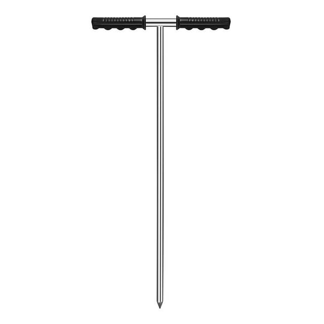 Sonda de suelo de acero inoxidable, herramienta de varilla de tierra ajustable
