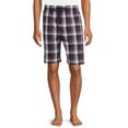 thumbnail image 4 of Hanes Men's and Big Men's Woven Stretch Sleep Jam Shorts, 2-Pack, 4 of 11