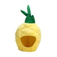 thumbnail image 2 of Gorro de peluche con forma de piña Yuyangstore accesorio fotográfico pañuelo cálido 35 cm x 26 cm, 2 of 8