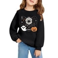 thumbnail image 4 of Gyujnb Kids Halloween , Halloween Hoodies for Kids Skeleton Pumpkin Print Long Sleeve Sweatshirts for Boys and Girls for Fall and Halloween Celebrations, Halloween Outfits,5-6 Years, 4 of 4