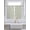 Green, variant on Sage Green White Geometric 2 Panel Kitchen Curtains for Windows, Modern Abstract Art Bathroom Privacy Curtain, Home Décor Window Treatment for Bedroom/Living Room 55"x45"