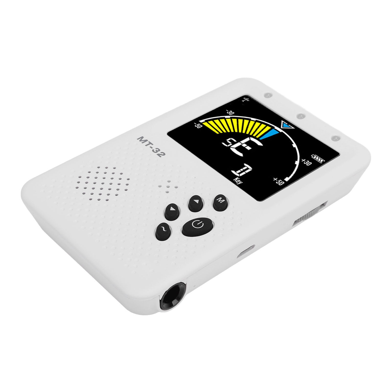 BIMZUC Automatic Metronome Tuner LCD Color Screen 3 in 1 Musical Instrument Tuning Tool Universal for Guitar Bass Violin Ukulele with Built-in Battery