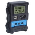 thumbnail image 3 of TKSE Controlador de Carga Solar, Controlador de Carga Solar Pantalla LCD Dual USB 5V Salida PWM Parámetro automático Regulador de Control de Carga Ajustable(20A), 3 of 8