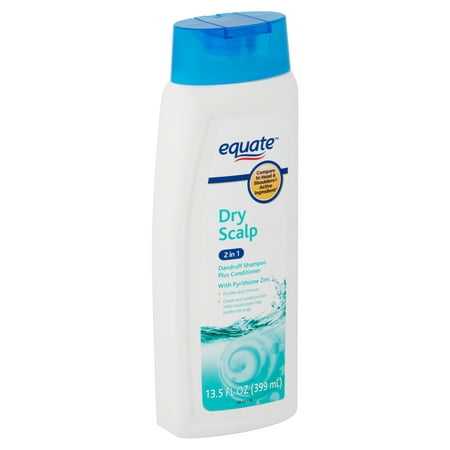 Equate Dry Scalp 2 in 1 Dandruff Shampoo Plus Conditioner, 13.5 fl
