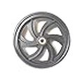 thumbnail image 3 of Drive Roue de Remplacement pour Modèle Rollator 10257 (Roue Noire 7.5 Pouces), 3 of 3