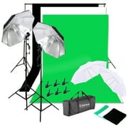 Lowestbest Photo Studio Kit, Photography Lighting Equipment, Backdrop Background Screen for Photo, Video, Studio, Photography Backdrops Kit with Carry Bag