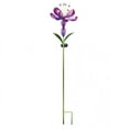 thumbnail image 2 of Flower Spinner Solar Stake - Purple, 2 of 5