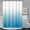 Blue, variant on Ombre Gradient Fabric Shower Curtain for Bathroom White and Grey Modern Simple Shower Curtain Extra Long 84 Inch Polyester Waterproof Unique Tub Curtain Decorative with 12 Hooks