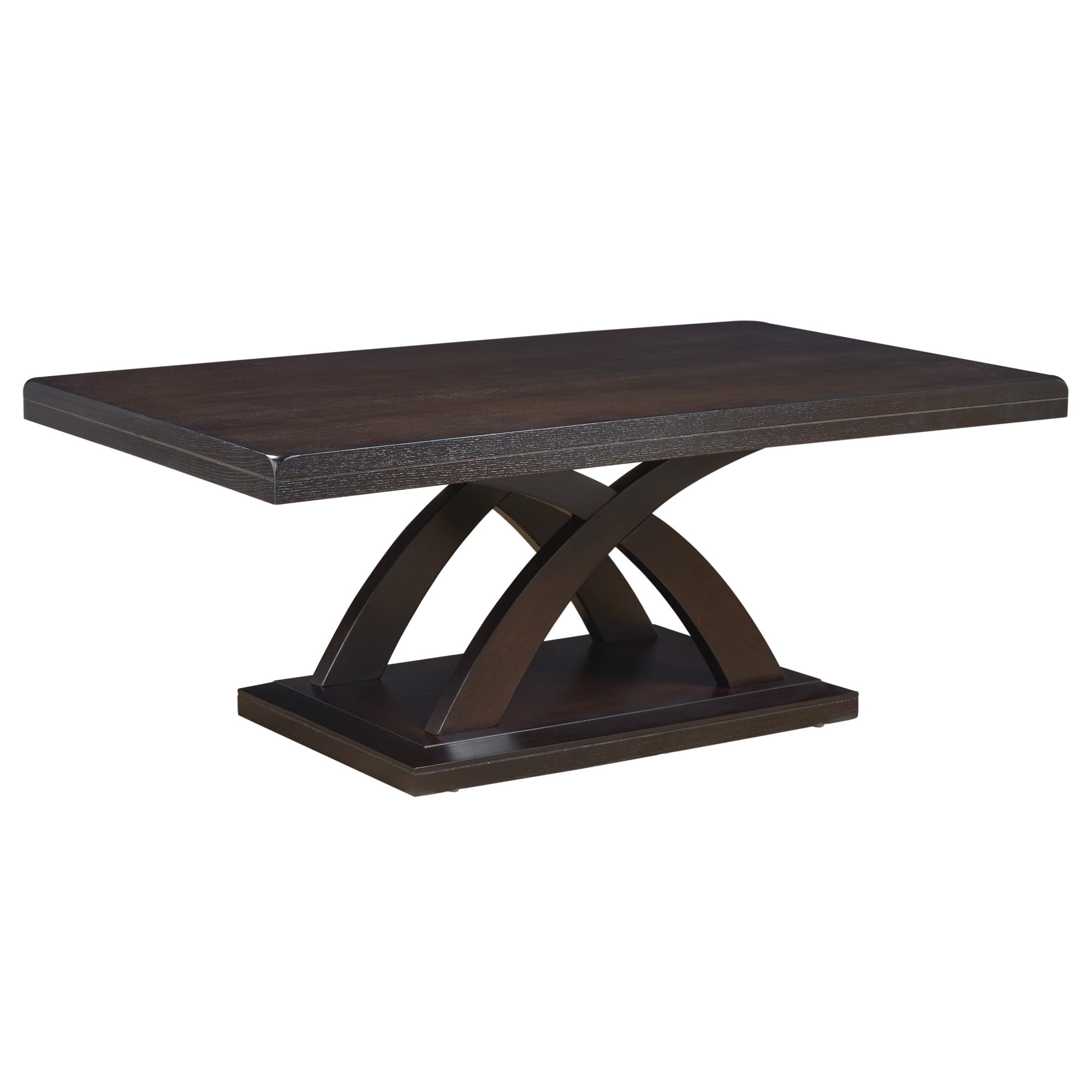 Steve Silver Jocelyn Wood Coffee Table, Espresso Cherry