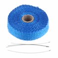 thumbnail image 2 of 5m Exhaust Heat Wrap Insulation Tape, Thermal Performance, Molten Metals Resistance for Easy Installation, 2 of 7