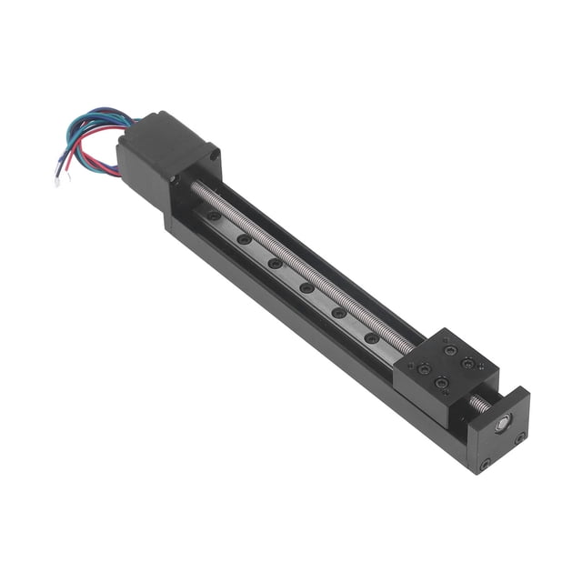 Linear Guide Rail Motion Slide Actuator, Mini Linear Rail Guide Slide Actuator DIY High Accuracy for 28 Stepper Motor