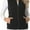 Black, variant on Women's Vest Outerwear Soft Sleeveless Zip Jackets  Classic Fit with Zip up Pockets