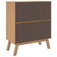 thumbnail image 4 of vidaXL Drawer Cabinet OLDEN Brown Solid Wood Pine, 4 of 27