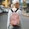 thumbnail image 7 of FORMRS Mini Backpack Purse for Women Travel Daypack Casual Shoulder Bag, Gingerbread Houses, 7 of 7