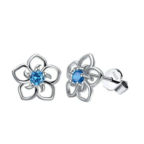 Jierger Bauhinia Flower Earrings Fashion Temperament Ladies Earrings Cute Flower Earrings for Mom Wife Daughter Sister, Jewelry Gifts for Birthday Christmas