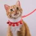 thumbnail image 4 of FUTUREORYY cat neck belt collar for Daily Use in Red with Bells Sound 1 Set, 4 of 5