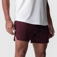 thumbnail image 2 of Plebaso Mens Running Shorts Drawstring Quick Dry Athletic Shorts Workout Sports Shorts with Zipper Pockets, 2 of 7