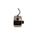 thumbnail image 3 of 4 Digit Hand Counter Chrome Number Talley Clicker Golf Pitching Baseball Sports by EZ Travel Collection, 3 of 3