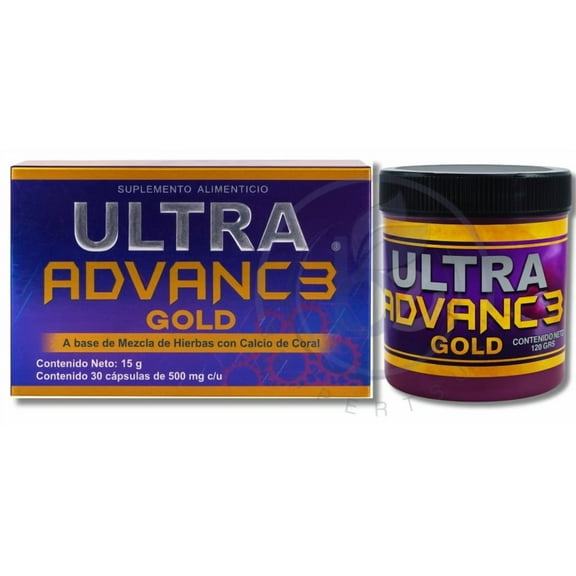 Ultra Advance Gold Joint Combo Pack – 30 Capsules   120 g Gel – Omega-3, Turmeric & Glucosamine Chondroitin Formula – Plant-Based, Vegan, Non-GMO – by ULTRA ADVANCE