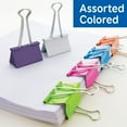 thumbnail image 5 of BAZIC Binder Clips Color Small Large Paper Clips (12/Pack), 6-Packs, 5 of 5