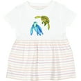 thumbnail image 3 of Inktastic Sea Turtles Swimming Together Girls Baby Dress, 3 of 5