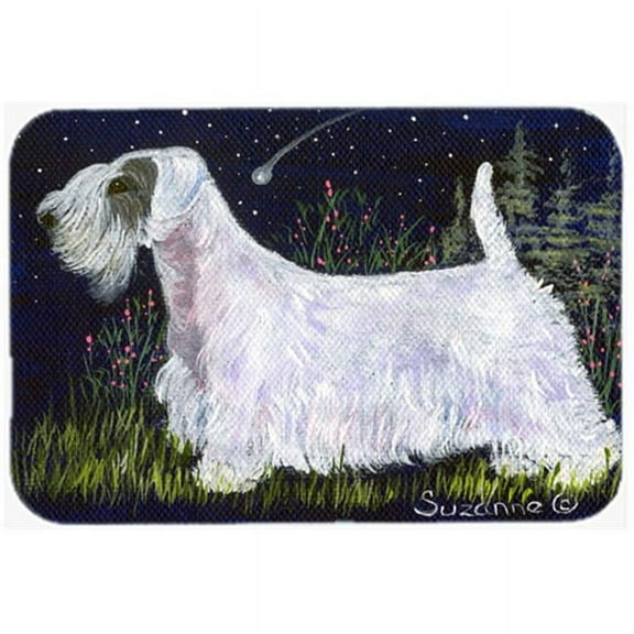 Carolines Treasures SS8145LCB Sealyham Terrier Glass Cutting Board Large, 12H x 16W, multicolor