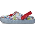 thumbnail image 4 of Crocs Avengers Zuecos Off Court Azul Gris Niños Talla 6 M, 4 of 6