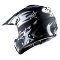 thumbnail image 5 of WOW Youth Kids Motocross Helmet BMX MX ATV Dirt Bike HBOY Star Matt Black, 5 of 5