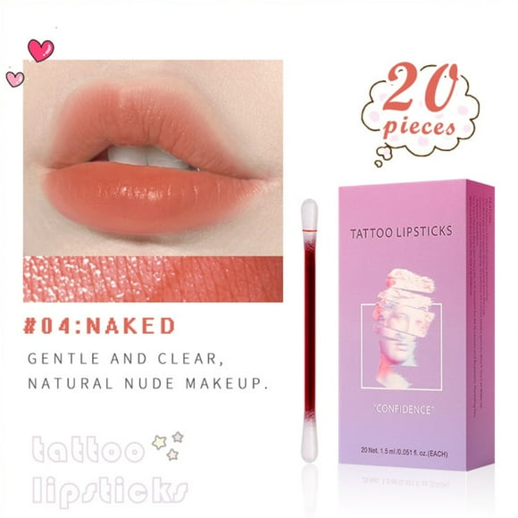 Matte Lip Tint - Long Lasting, Waterproof, Non Stick Lipstick for Dating and Shopping